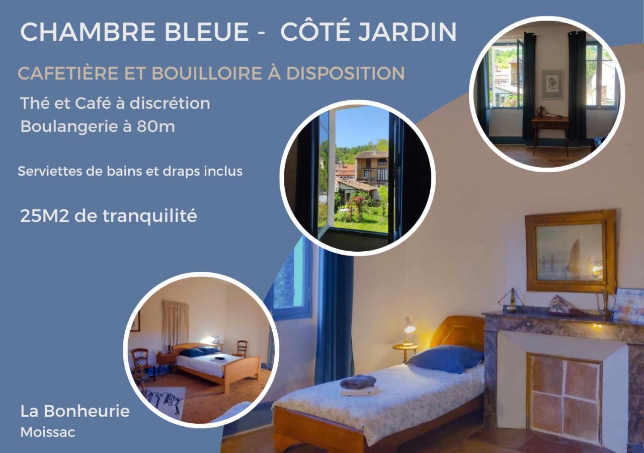 La Bonheurie - Chambres D'Hotes Moissac Eksteriør bilde